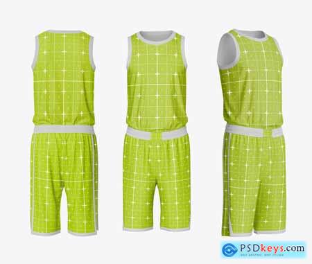 Basketball Sports Uniform Mockup