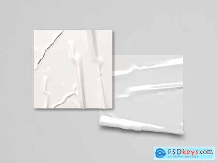 Sticker Branding Mockup Set AXYM2Q4