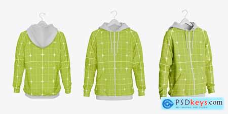 Hoodie on Hanger Mockup
