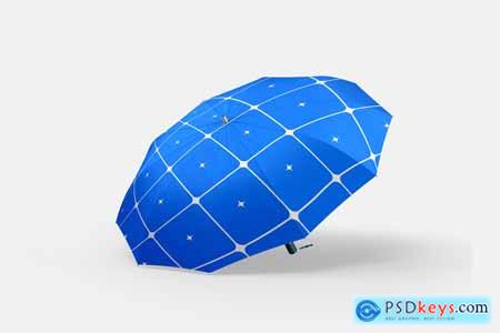 Opened Umbrella Mockup Set