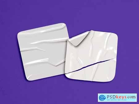 Sticker Branding Mockup Set NPS9CG6