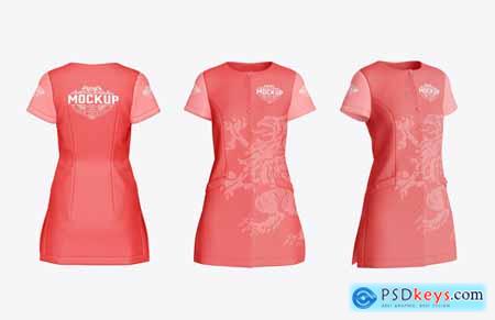 Spa Staff Uniform Mockup