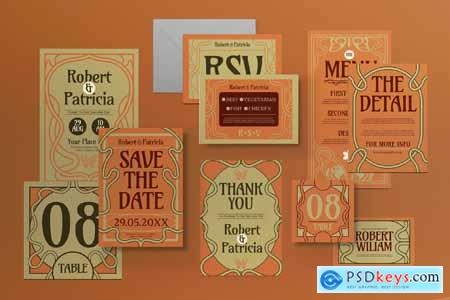 Wedding Invitation Set MRKX8M7