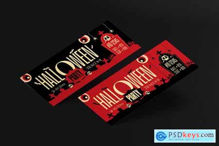 Halloween Party Ticket
