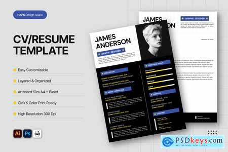 Cv Resume Template
