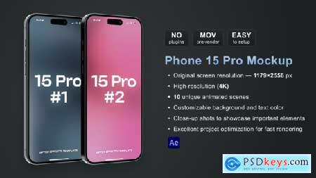 Phone 15 Pro Mockup 58750461