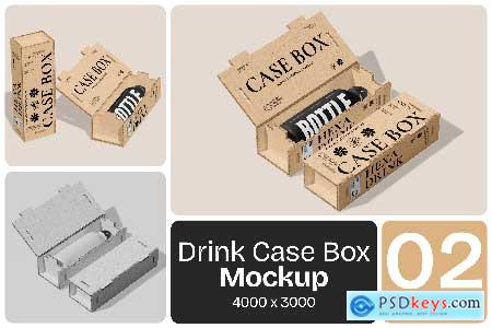 Drink Box Mockup