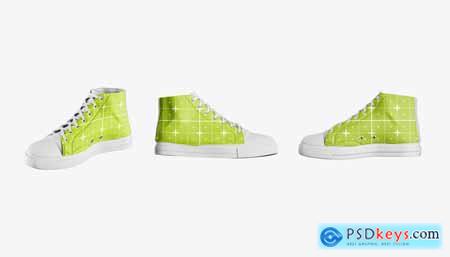 High Top Sneakers Mockup