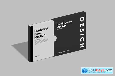 Hard Cover Book Mockup