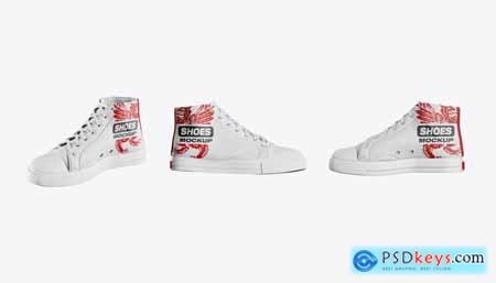 High Top Sneakers Mockup