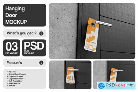 Door Hanger Mockup