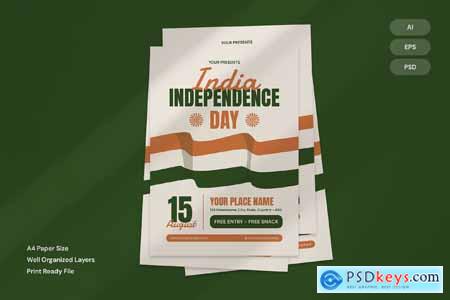 India Independence Day - Flyer