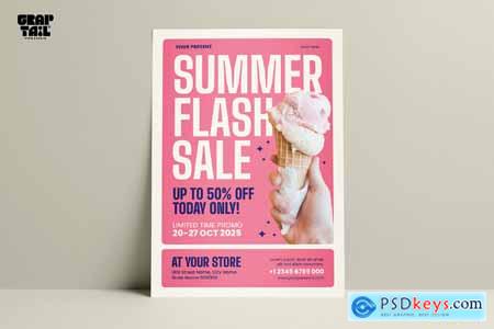 Summer Flash Sale Flyer