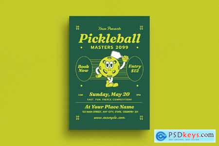 Pickleball Tournament Flyer