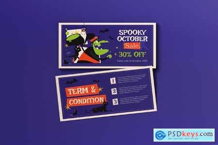 Halloween Sale Voucher