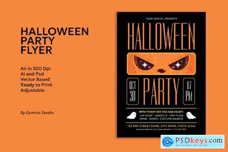 Halloween Party Flyer