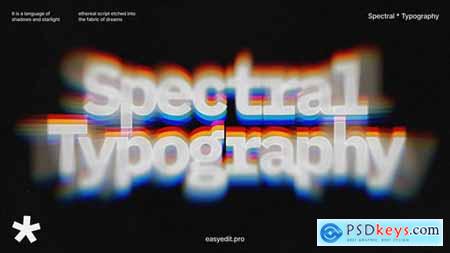 Spectral Typography MOGRT 59413274