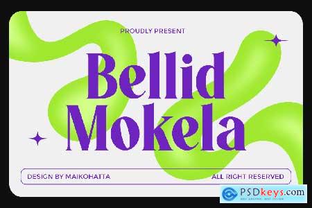 Bellid Mokela - Bold Serif Typeface