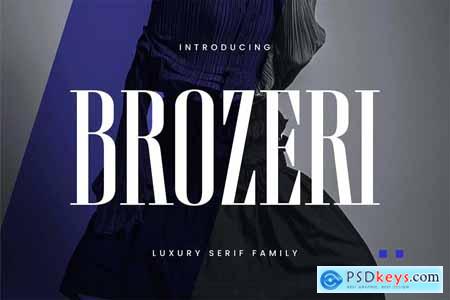 Casual Serif - Brozeri