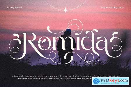 Romida - Elegant Branding Serif Font