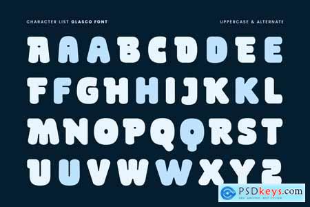 Glasco - Fun Playful & Bold Rounded Sans Font