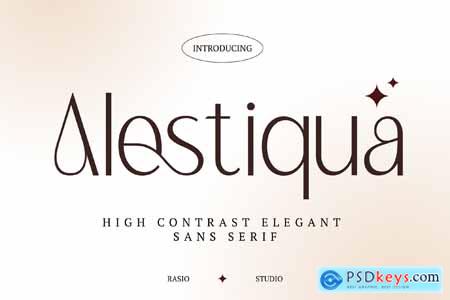 Alestiqua Elegant Sans Serif