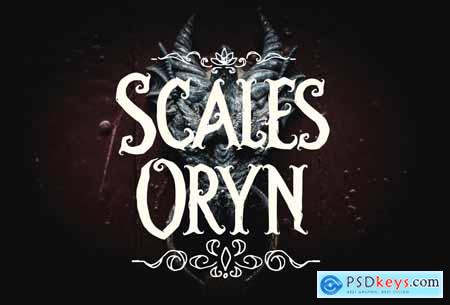 Halther - Fantasy Serif Display