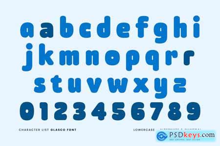 Glasco - Fun Playful & Bold Rounded Sans Font