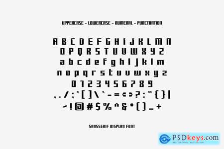 Flaying Sport Sans Serif Display Font