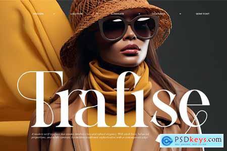 Trafise Modern Serif Font