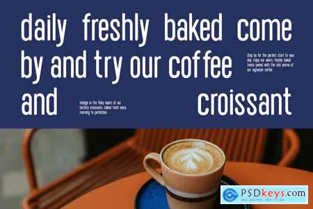 Modentra Rounded Condensed Sans Serif
