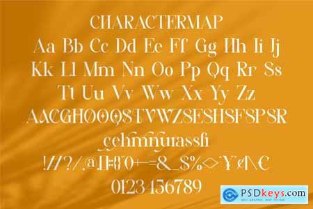 Trafise Modern Serif Font