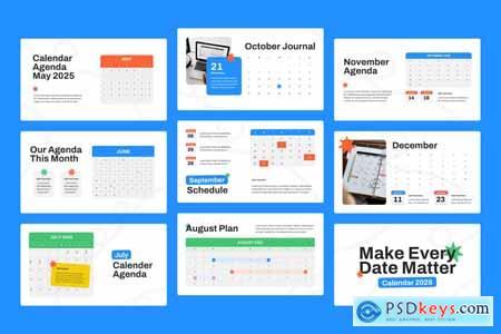 Creative Calendar 2026 PowerPoint