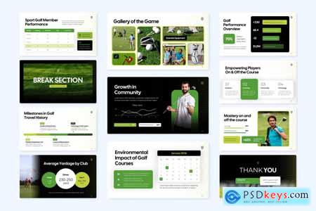 Sport Golf PowerPoint