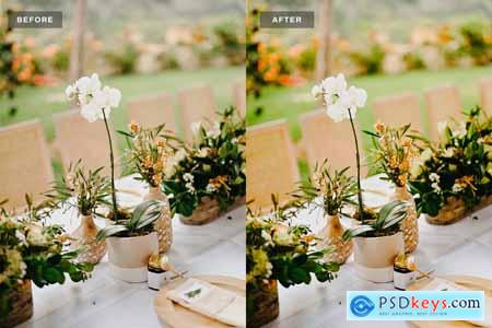 Garden Wedding Lightroom Presets