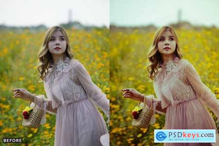 AI Cinematic Spring Light Lightroom Presets