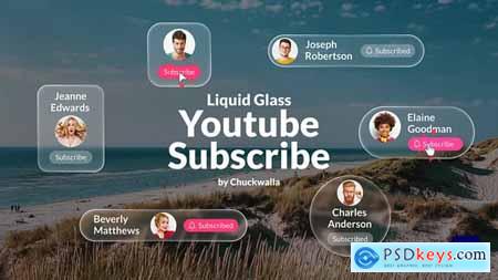 Liquid Glass Youtube Subscribe 59446629