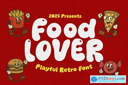 Food Lover - Playful Bold Retro