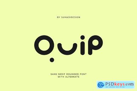 Quip - Sans Serif Rounded Alternate