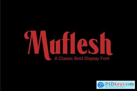 Muflesh - A Classic Bold Display
