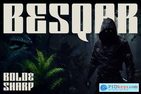 Besqar - Bold Square Fonts