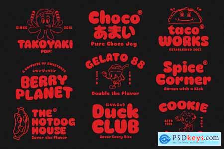 Mochi Boom - Playful Bubbly Font