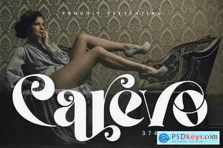 Carevo - Stylish Retro Font