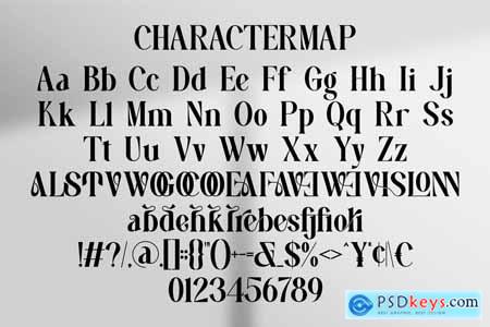 Afira Modern Serif Font