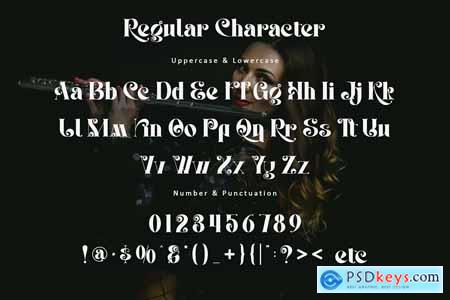Carevo - Stylish Retro Font