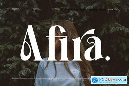 Afira Modern Serif Font