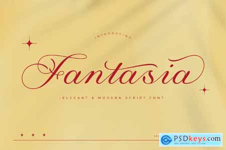 Fantasia  Elegant & Modern Script Font
