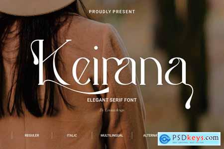 Keirana - Elegant Serif Font