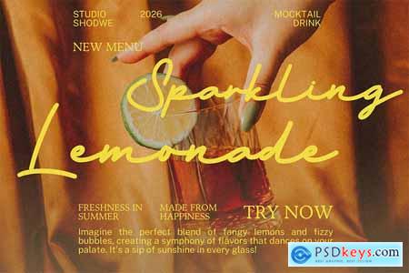 Bensfley Script  Bold Monoline Signature Font