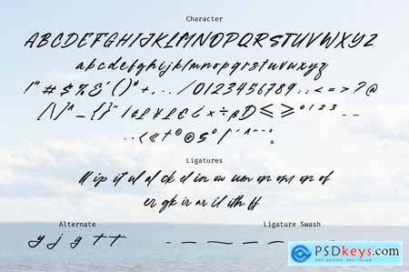 Signature Font - Loving in Dream
